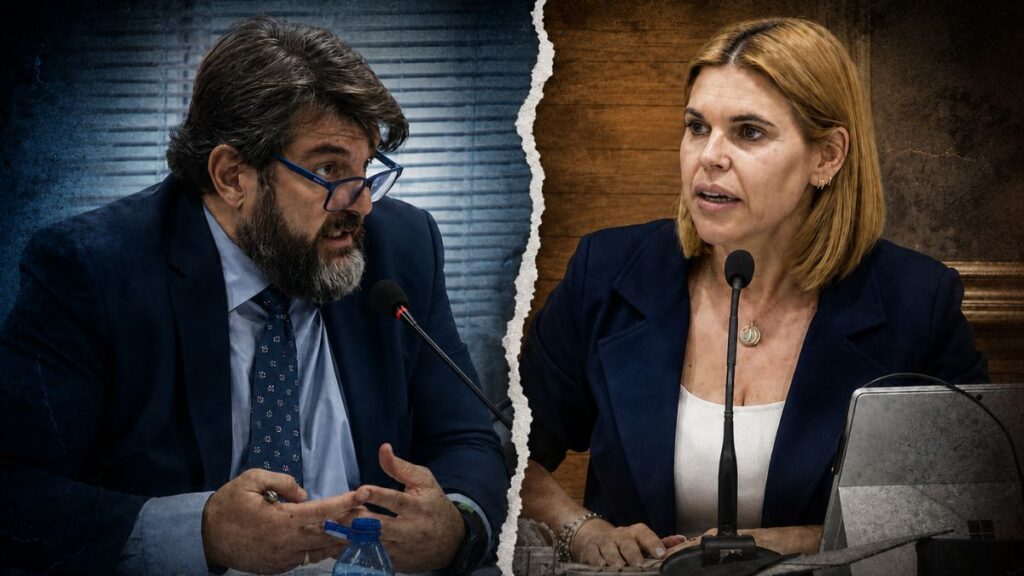 PP y Vox rompen la imagen de unidad en el primer choque abierto del Gobierno de Alcalá 1 victor acosta judith piquet