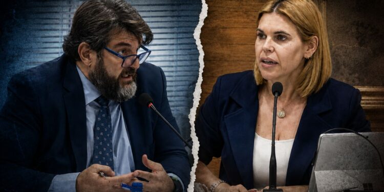PP y Vox rompen la imagen de unidad en el primer choque abierto del Gobierno de Alcalá 1 victor acosta judith piquet