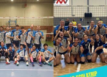 El Club Voleibol Alcalá logra el doble ascenso a Primera Nacional de sus equipos femenino y masculino tras una temporada histórica