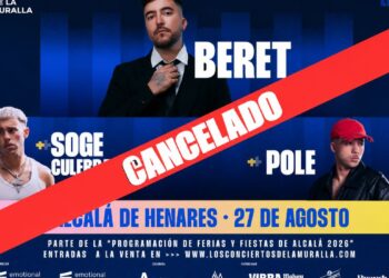 Los Conciertos de la Muralla anuncia la cancelación del concierto de Beret previsto para el 27 de agosto