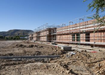 El centro sociodeportivo de Ciudad del Aire avanza con pistas, salas, cafetería y nuevas zonas verdes