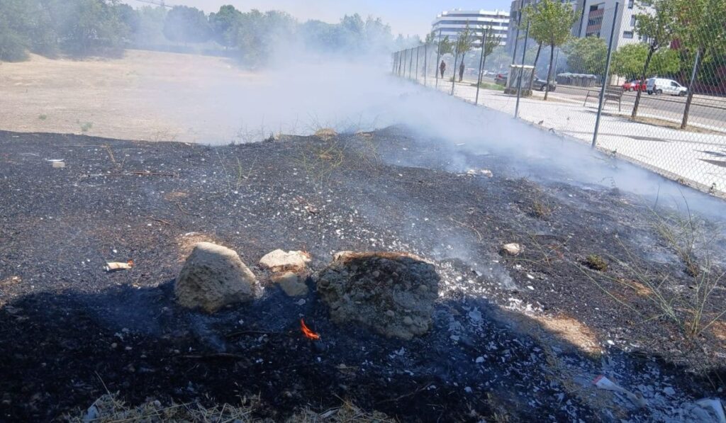 Incendio Espartales