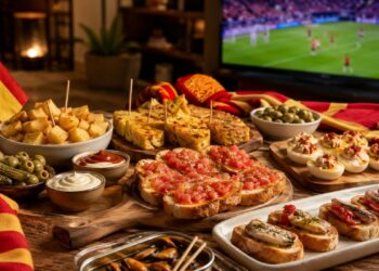 Ideas originales de picoteo para ver a España en casa sin gastar dinero