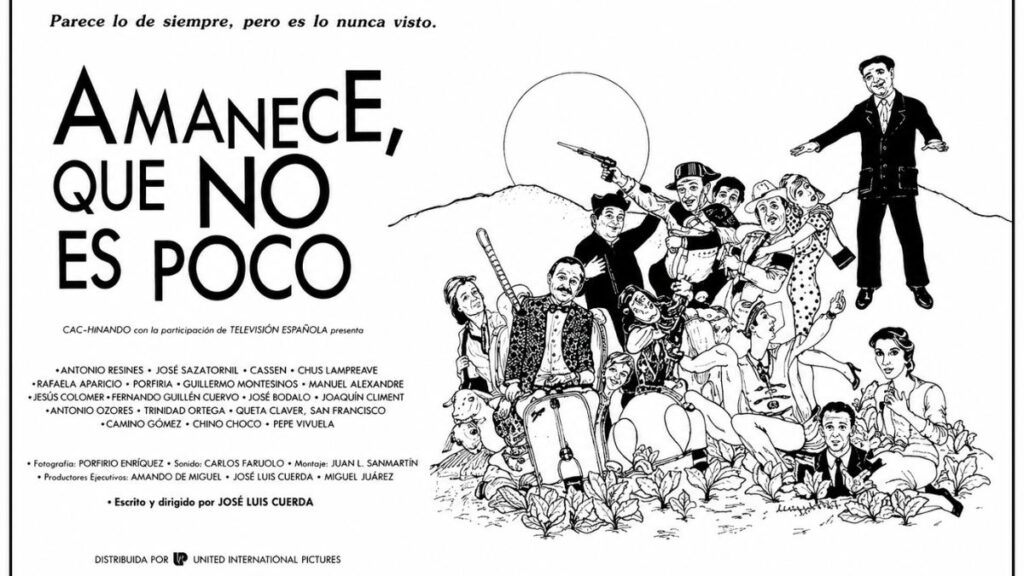 ‘Amanece que no es poco’ se proyecta gratis el lunes 27 en la Huerta del Obispo 1 amanece que no es poco
