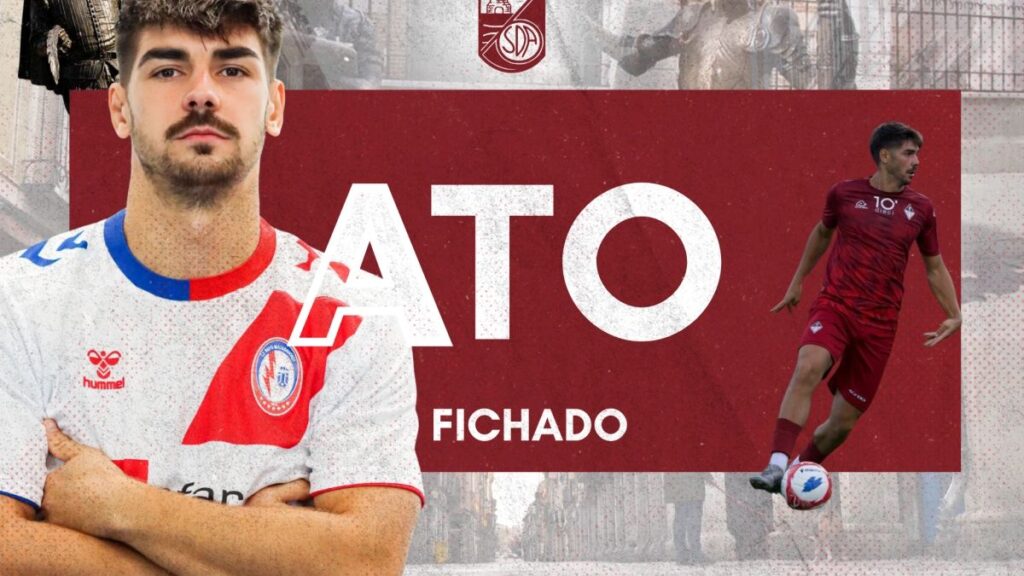 Ato refuerza el centro del campo de la RSD Alcalá tras proclamarse campeón con el Rayo Majadahonda 1 ato