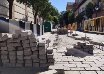 La calle Santiago sufrirá cortes de tráfico durante tres días por las reparaciones de su calzada