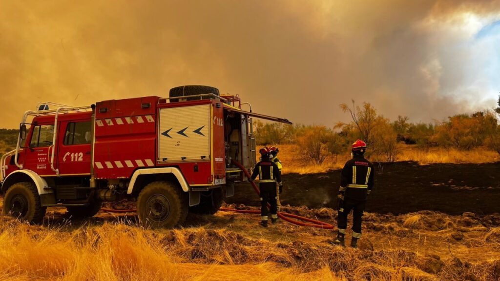 camion bomberos incendio