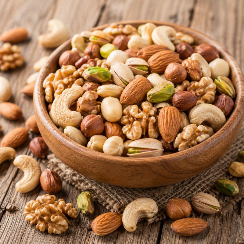 Diez alimentos de temporada que miman tus defensas (sin complicarte la vida) 10 frutos secos