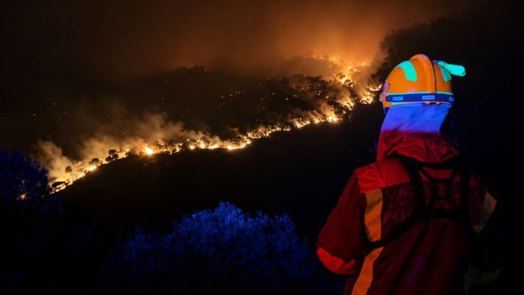 El Estado asume el mando ante unos incendios desbordados en Madrid con más de 10.000 evacuados 1 incendio 2