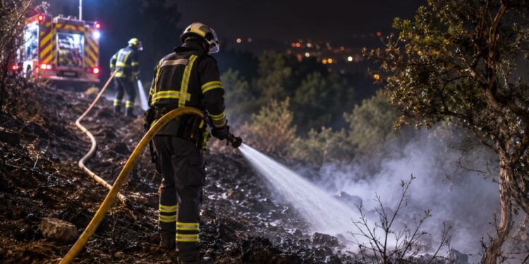 El incendio de Villalbilla queda perimetrado y ocho dotaciones vigilan durante la noche los puntos calientes 1 incendio villalbilla 2