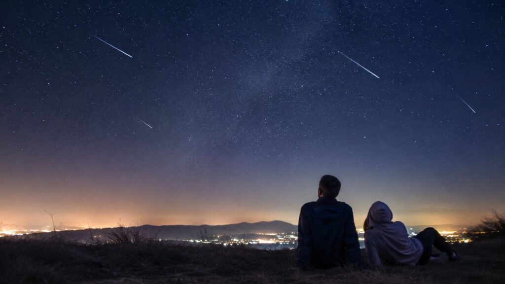 lluvia de estrellas