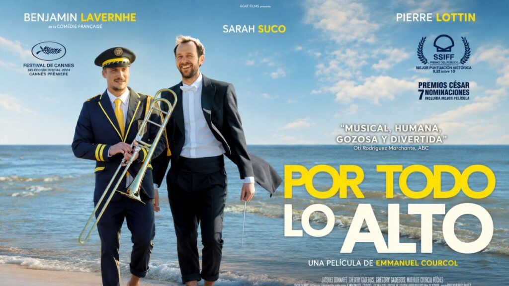 'Por todo lo alto', la premiada comedia francesa sobre dos hermanos unidos por la música, llega a Alcine de Verano 1 por todo lo alto