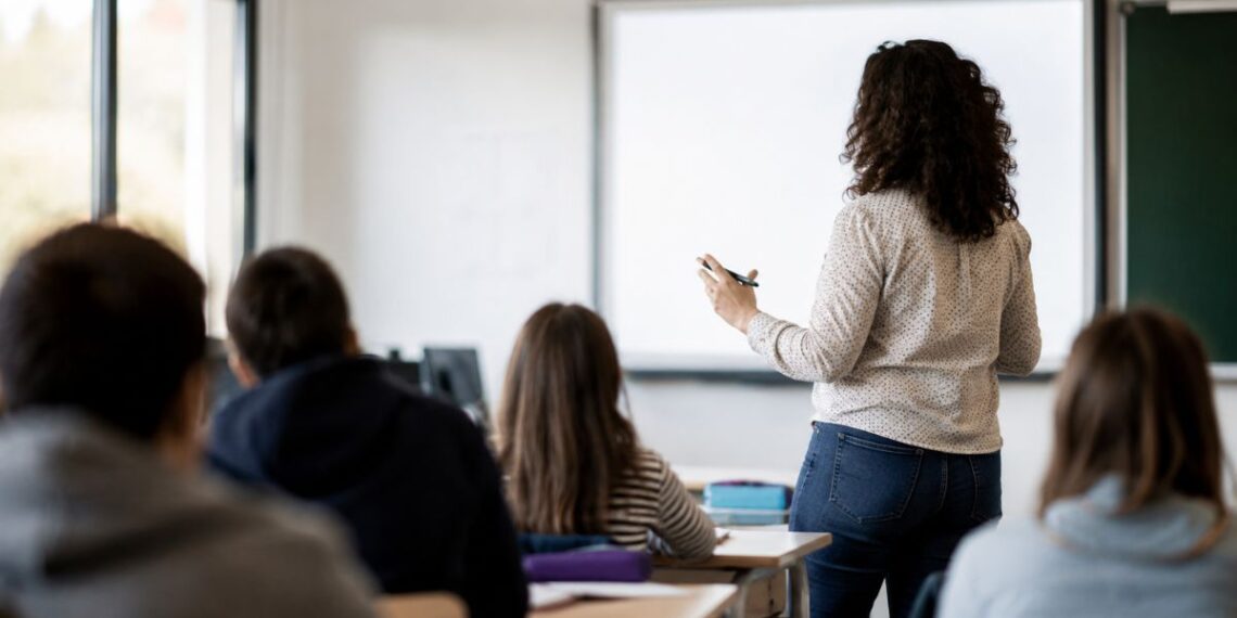 profesora clase