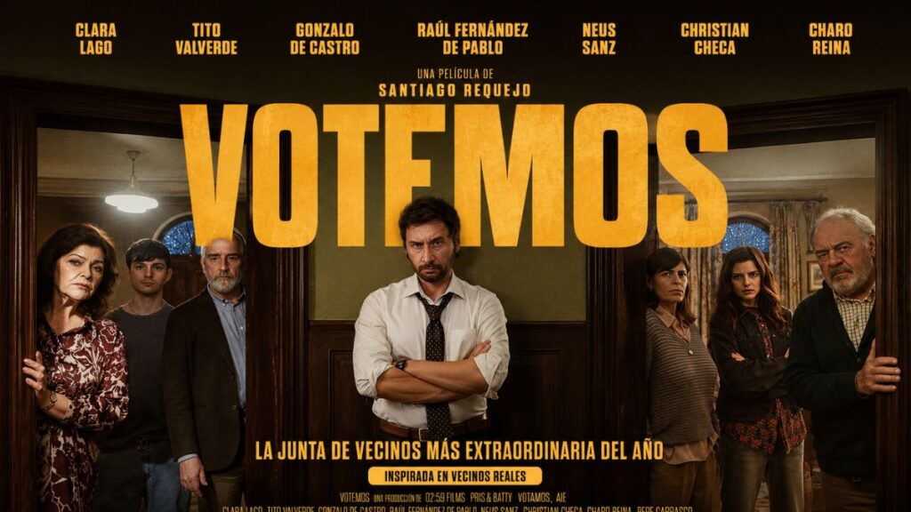 'Votemos' llega a Alcine de Verano con una comedia sobre convivencia vecinal y salud mental en la Huerta del Obispo 1 votemos