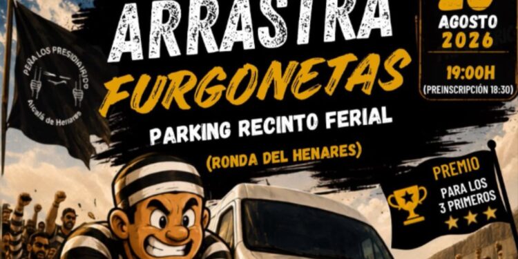 ¿Serías capaz de mover dos toneladas? Las Ferias de Alcalá ponen a prueba la fuerza este miércoles 1 Foto: Peña los presidiarios