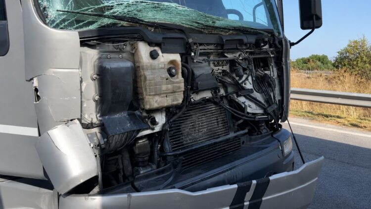 camion accidentado