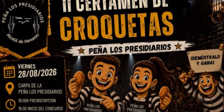 El certamen gastronómico de Los Presidiarios elegirá este viernes la mejor croqueta de Alcalá 1 Foto: Peña los Presidiarios