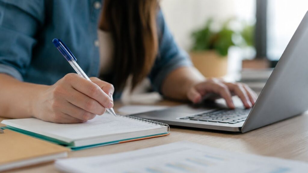 El Cheque Formación de 1.500 euros para jóvenes desempleados en Alcalá: requisitos y cómo conseguirlo 1 chica agenda laptop