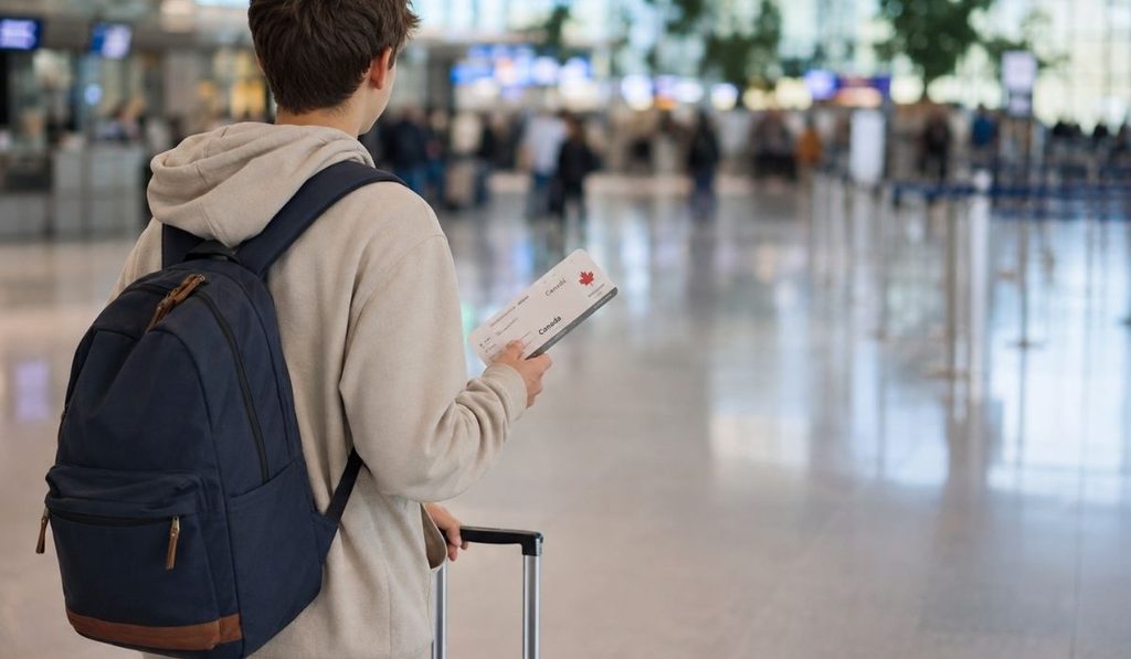 Abren el 2 de septiembre 450 becas para que estudiantes de Alcalá cursen Bachillerato en Canadá o Estados Unidos 1 estudiante vuelo canada