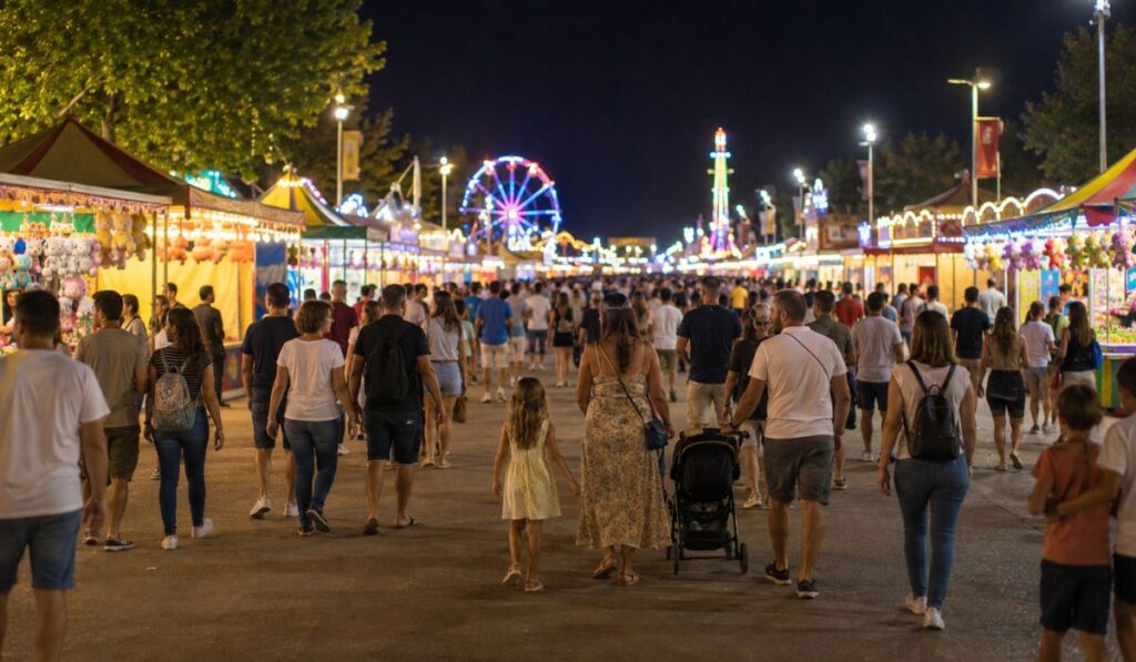 Alcalá deja atrás el calor y encara una noche más fresca y estable durante las Ferias 1 ferias alcala