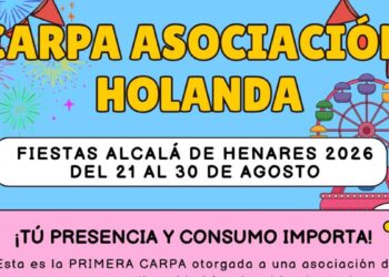 La Asociación Holanda tendrá finalmente caseta en las Ferias de Alcalá tras la renuncia de Castilla-La Mancha