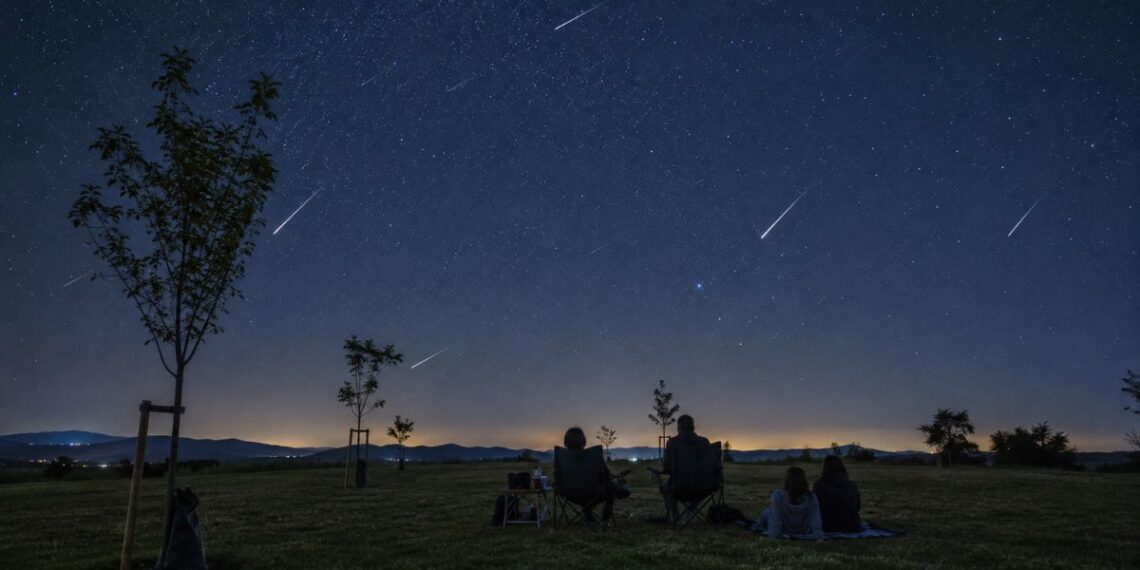 Alcalá organiza una noche de Perseidas en el Anillo Verde tras el eclipse total del 12 de agosto 1 lluvia de estrellas 2