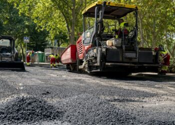Las obras de Gran Canal entran en la fase de asfaltado tras una inversión de más de 500.000 euros 3 Las obras de Gran Canal entran en la fase de asfaltado tras una inversión de más de 500.000 euros