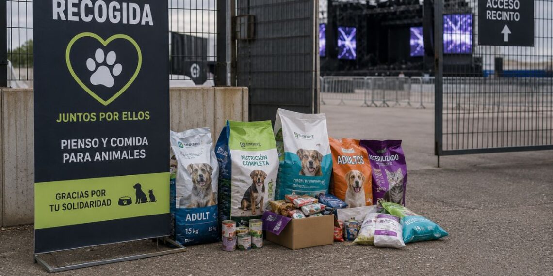 Los Conciertos de la Muralla recogerán pienso y donativos para cinco protectoras durante sus citas en Alcalá 1 punto recogida la muralla