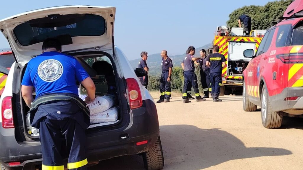 S.E.R.E.M. moviliza voluntarios de Alctados y animales durante los incendios de Madrid y Ávila 1 serem