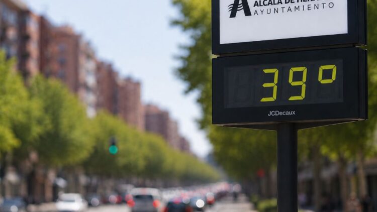 termometro 39 grados