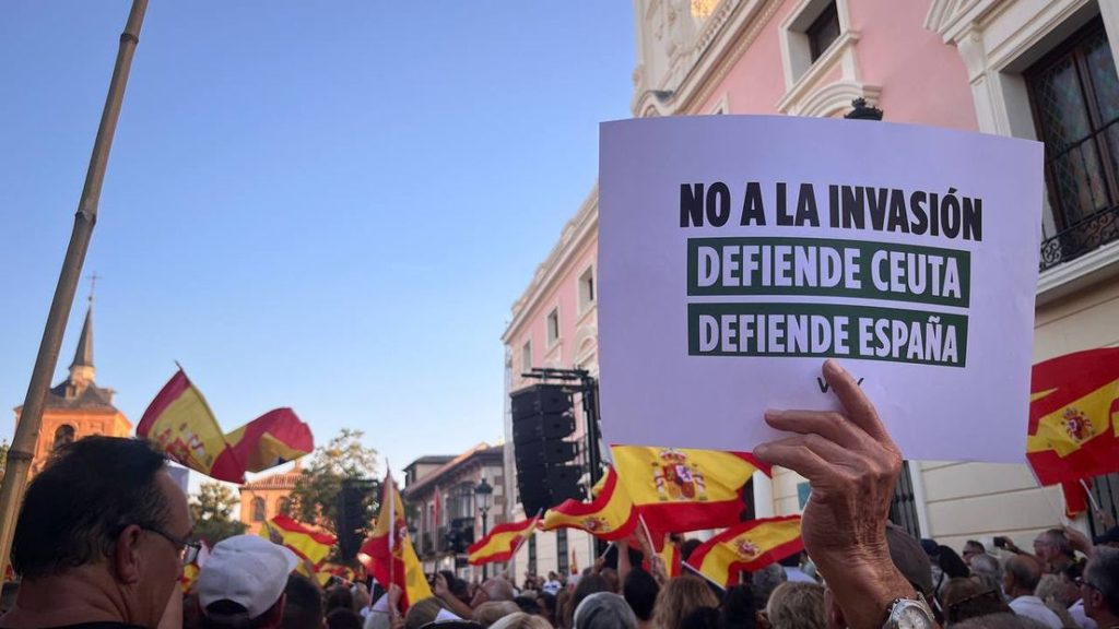 Vox lleva al Pleno una moción para revisar las relaciones con Marruecos por Ceuta y Melilla 1 no a la invasion ceuta vox
