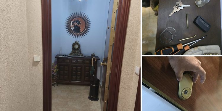 La Policía Local de Alcalá detiene a tres personas sorprendidas cambiando la cerradura de la vivienda de una mujer mayor 1 policia local cerradura