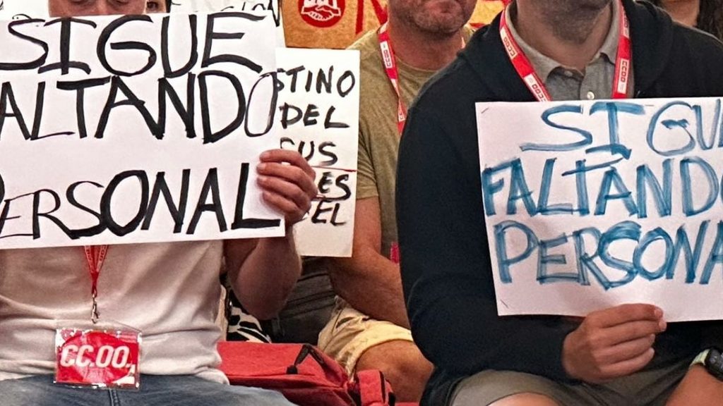 El PSOE acusa a PP y Vox de «abandonar» la plantilla tras el rechazo a acelerar las oposiciones municipales 1 sindicatos pleno