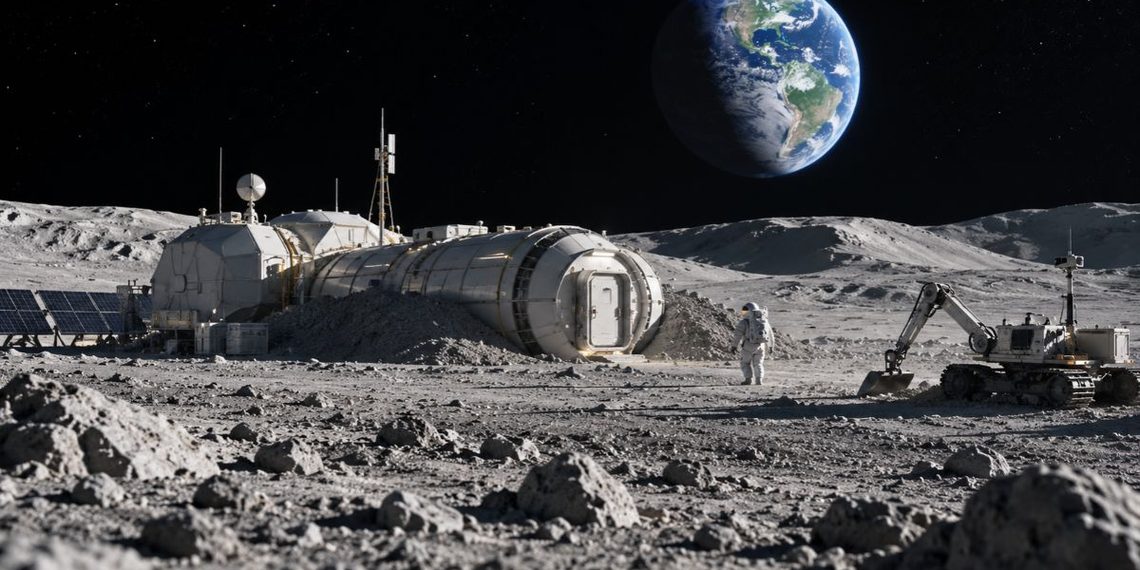 Alcalá acoge una conferencia sobre cómo construir bases permanentes en la Luna y los materiales necesarios para habitarlas 1 base permanente en la luna