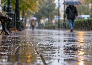 La lluvia llega esta tarde a Alcalá y AEMET la mantiene durante todo el fin de semana