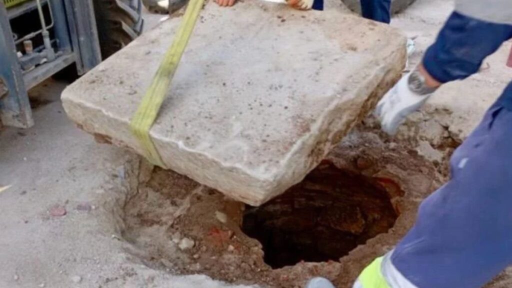 obras de Santos Ninos por un hallazgo romano