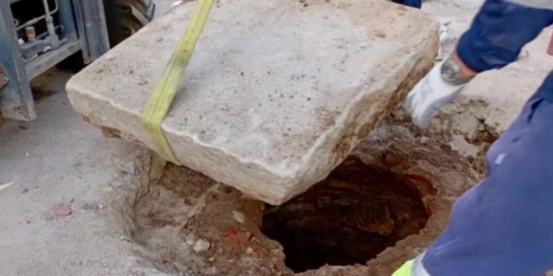 Alcalá retrasa hasta el 5 de noviembre el final de las obras de Santos Niños por un hallazgo romano 1 Foto: Ayuntamiento de Alcalá