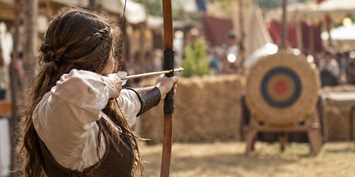 tiro con arco medieval